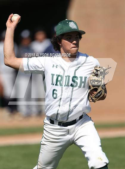 Thumbnail 3 in Sacred Heart Cathedral Preparatory vs. Carlmont (The Boras Classic) photogallery.