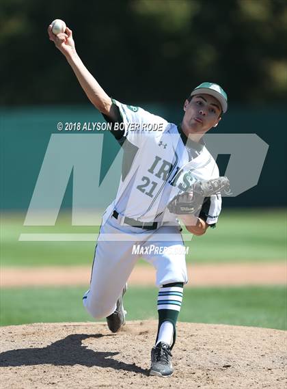 Thumbnail 3 in Sacred Heart Cathedral Preparatory vs. Carlmont (The Boras Classic) photogallery.