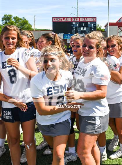 Thumbnail 2 in Fayetteville-Manlius vs. Eastport-South Manor (NYSPHSAA Class B Final) photogallery.