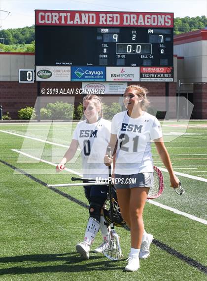 Thumbnail 3 in Fayetteville-Manlius vs. Eastport-South Manor (NYSPHSAA Class B Final) photogallery.