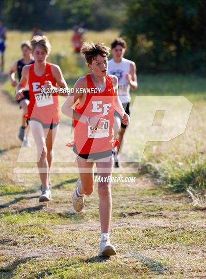 Thumbnail 3 in UIL 2A Boys Cross Country District 23 Meet photogallery.