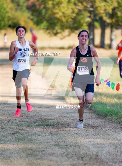 Thumbnail 1 in UIL 2A Boys Cross Country District 23 Meet photogallery.