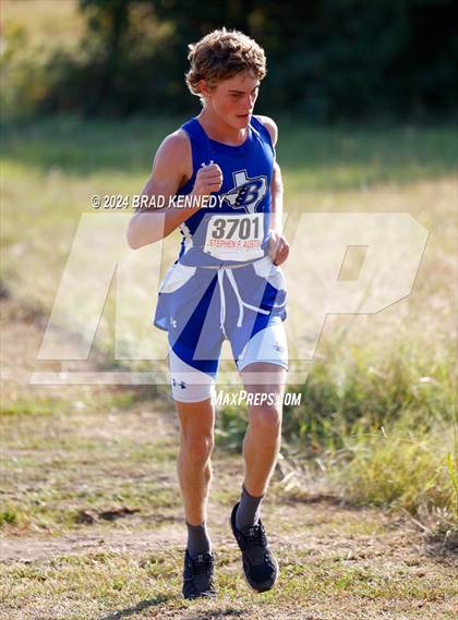 Thumbnail 2 in UIL 2A Boys Cross Country District 23 Meet photogallery.