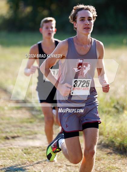 Thumbnail 2 in UIL 2A Boys Cross Country District 23 Meet photogallery.