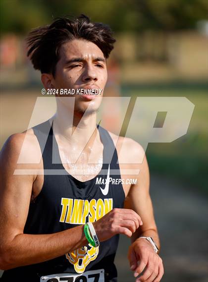 Thumbnail 3 in UIL 2A Boys Cross Country District 23 Meet photogallery.
