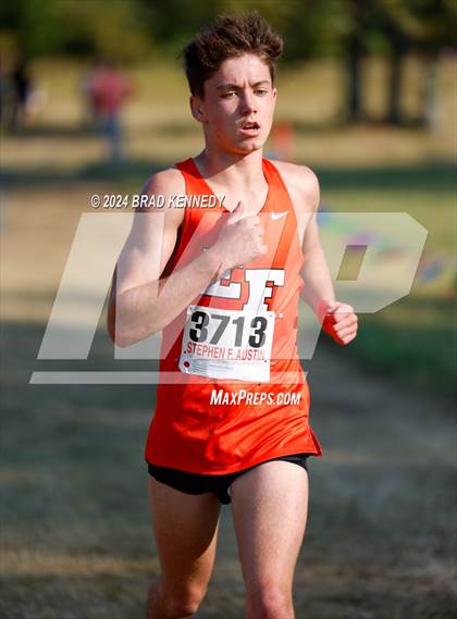 Thumbnail 2 in UIL 2A Boys Cross Country District 23 Meet photogallery.