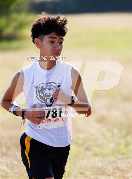 Thumbnail 3 in UIL 2A Boys Cross Country District 23 Meet photogallery.