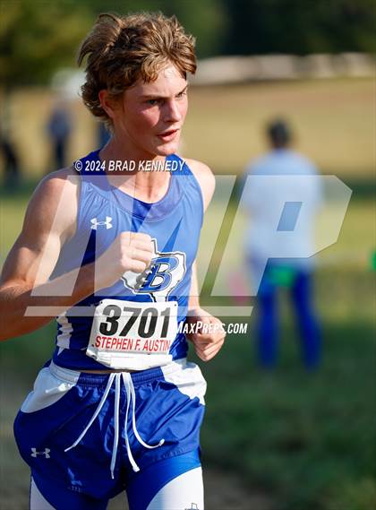 Thumbnail 1 in UIL 2A Boys Cross Country District 23 Meet photogallery.