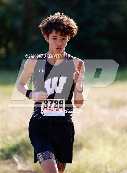 Thumbnail 3 in UIL 2A Boys Cross Country District 23 Meet photogallery.