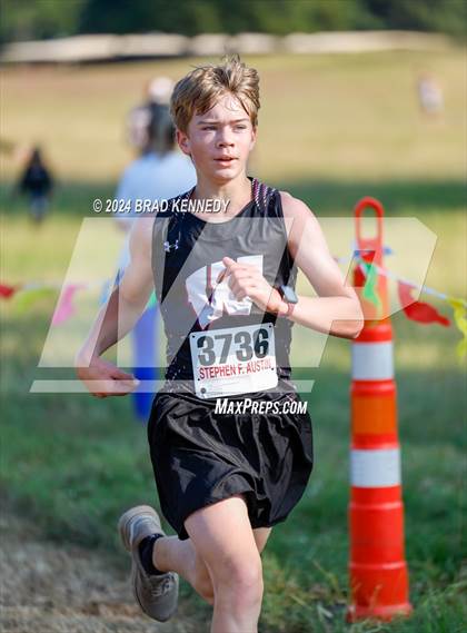 Thumbnail 2 in UIL 2A Boys Cross Country District 23 Meet photogallery.