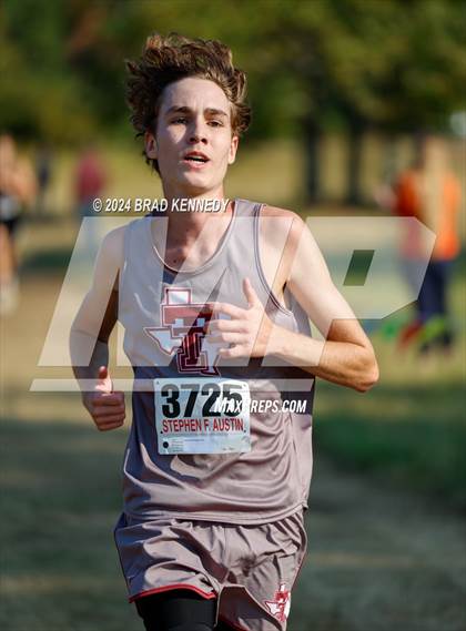 Thumbnail 2 in UIL 2A Boys Cross Country District 23 Meet photogallery.