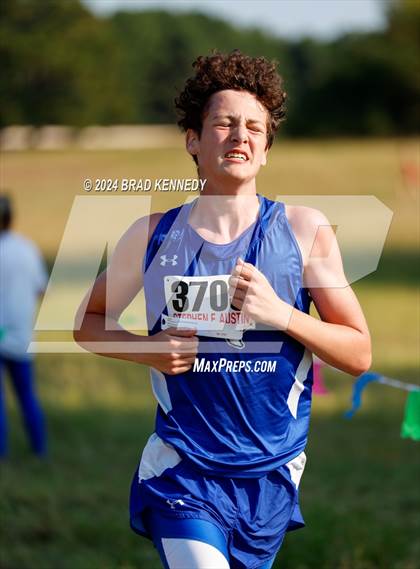 Thumbnail 1 in UIL 2A Boys Cross Country District 23 Meet photogallery.