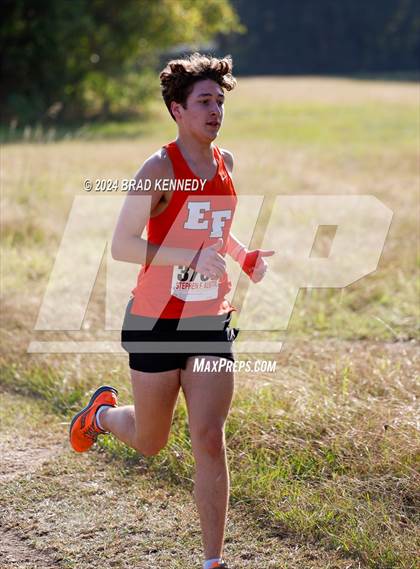 Thumbnail 2 in UIL 2A Boys Cross Country District 23 Meet photogallery.