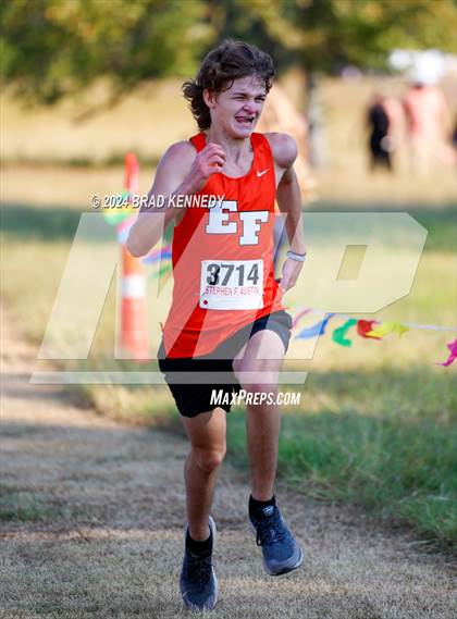Thumbnail 2 in UIL 2A Boys Cross Country District 23 Meet photogallery.