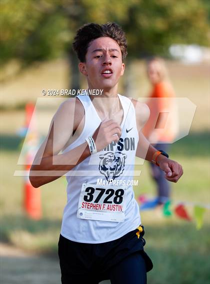 Thumbnail 3 in UIL 2A Boys Cross Country District 23 Meet photogallery.