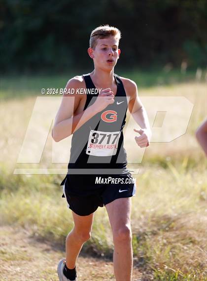 Thumbnail 1 in UIL 2A Boys Cross Country District 23 Meet photogallery.