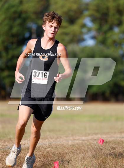 Thumbnail 1 in UIL 2A Boys Cross Country District 23 Meet photogallery.