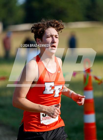 Thumbnail 1 in UIL 2A Boys Cross Country District 23 Meet photogallery.