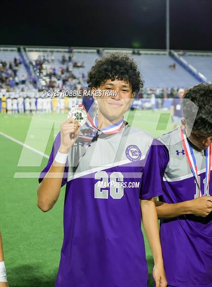 Thumbnail 3 in Alief Elsik vs. Klein Cain (UIL 6A Soccer Division I Final Medal Ceremony) photogallery.