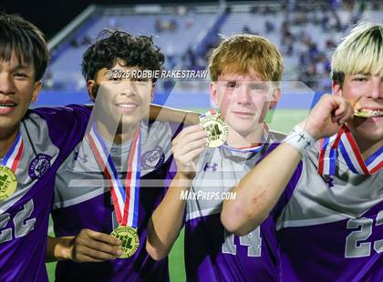 Thumbnail 1 in Alief Elsik vs. Klein Cain (UIL 6A Soccer Division I Final Medal Ceremony) photogallery.