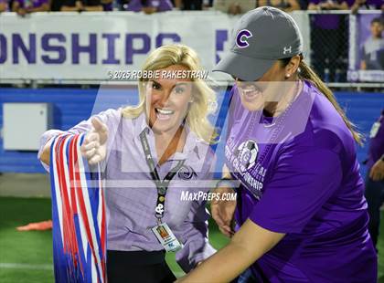 Thumbnail 1 in Alief Elsik vs. Klein Cain (UIL 6A Soccer Division I Final Medal Ceremony) photogallery.