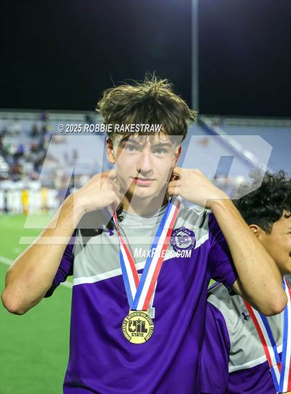 Thumbnail 1 in Alief Elsik vs. Klein Cain (UIL 6A Soccer Division I Final Medal Ceremony) photogallery.
