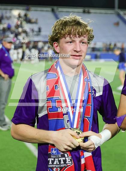 Thumbnail 1 in Alief Elsik vs. Klein Cain (UIL 6A Soccer Division I Final Medal Ceremony) photogallery.