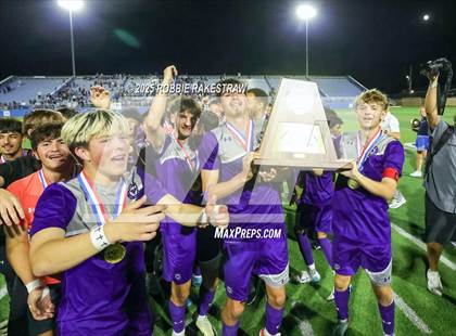 Thumbnail 1 in Alief Elsik vs. Klein Cain (UIL 6A Soccer Division I Final Medal Ceremony) photogallery.