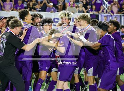 Thumbnail 1 in Alief Elsik vs. Klein Cain (UIL 6A Soccer Division I Final Medal Ceremony) photogallery.
