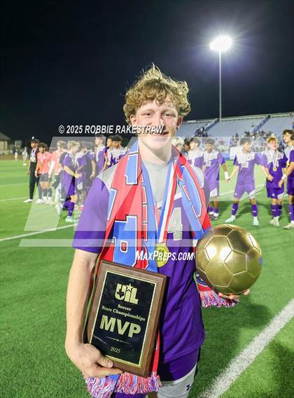 Thumbnail 1 in Alief Elsik vs. Klein Cain (UIL 6A Soccer Division I Final Medal Ceremony) photogallery.