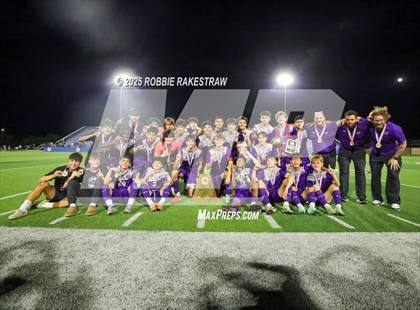 Thumbnail 2 in Alief Elsik vs. Klein Cain (UIL 6A Soccer Division I Final Medal Ceremony) photogallery.