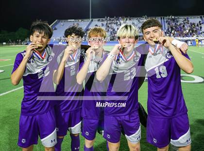 Thumbnail 2 in Alief Elsik vs. Klein Cain (UIL 6A Soccer Division I Final Medal Ceremony) photogallery.