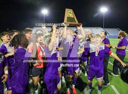 Thumbnail 1 in Alief Elsik vs. Klein Cain (UIL 6A Soccer Division I Final Medal Ceremony) photogallery.