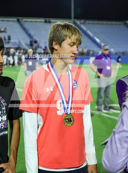 Thumbnail 1 in Alief Elsik vs. Klein Cain (UIL 6A Soccer Division I Final Medal Ceremony) photogallery.