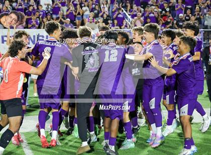 Thumbnail 2 in Alief Elsik vs. Klein Cain (UIL 6A Soccer Division I Final Medal Ceremony) photogallery.