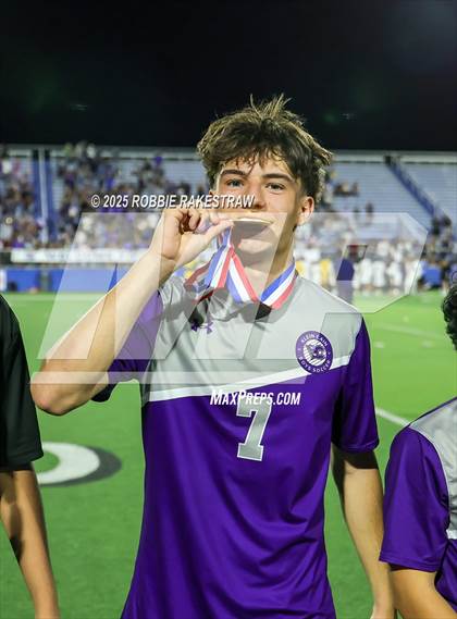 Thumbnail 2 in Alief Elsik vs. Klein Cain (UIL 6A Soccer Division I Final Medal Ceremony) photogallery.