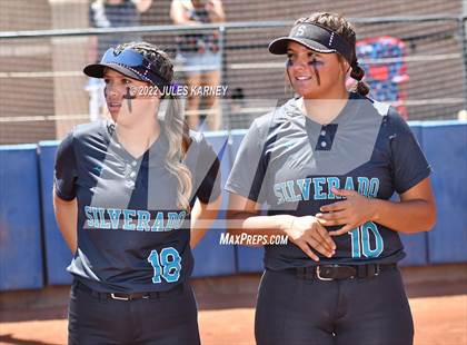 Thumbnail 3 in Bishop Gorman vs Silverado (NIAA 4A State Final) photogallery.