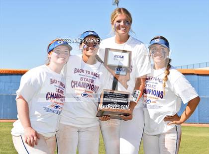 Thumbnail 1 in Bishop Gorman vs Silverado (NIAA 4A State Final) photogallery.