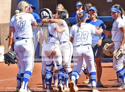 Thumbnail 3 in Bishop Gorman vs Silverado (NIAA 4A State Final) photogallery.