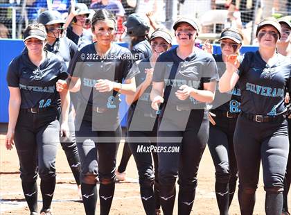 Thumbnail 3 in Bishop Gorman vs Silverado (NIAA 4A State Final) photogallery.