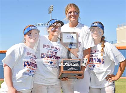 Thumbnail 2 in Bishop Gorman vs Silverado (NIAA 4A State Final) photogallery.