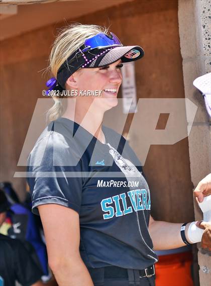 Thumbnail 3 in Bishop Gorman vs Silverado (NIAA 4A State Final) photogallery.