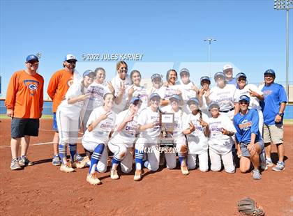 Thumbnail 2 in Bishop Gorman vs Silverado (NIAA 4A State Final) photogallery.
