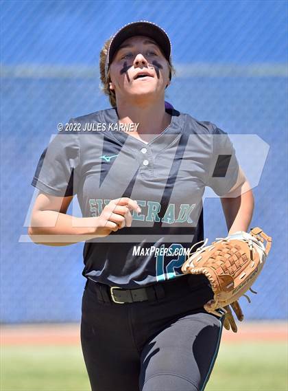 Thumbnail 2 in Bishop Gorman vs Silverado (NIAA 4A State Final) photogallery.