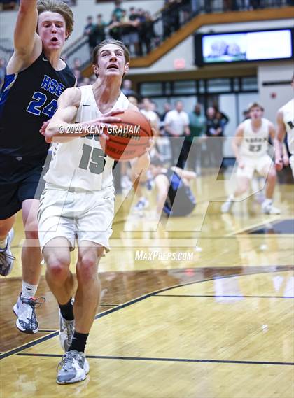 Thumbnail 3 in Westfield vs Hamilton Southeastern (IHSAA 4A Sectional Semifinal Playoff) photogallery.