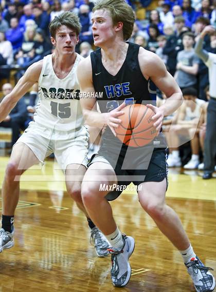 Thumbnail 1 in Westfield vs Hamilton Southeastern (IHSAA 4A Sectional Semifinal Playoff) photogallery.