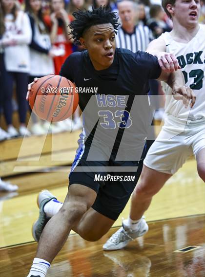 Thumbnail 2 in Westfield vs Hamilton Southeastern (IHSAA 4A Sectional Semifinal Playoff) photogallery.
