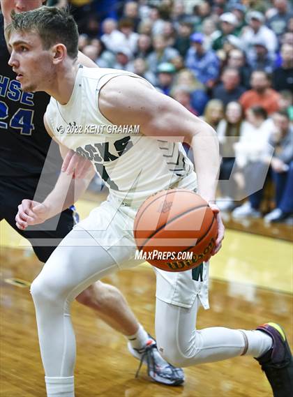 Thumbnail 2 in Westfield vs Hamilton Southeastern (IHSAA 4A Sectional Semifinal Playoff) photogallery.