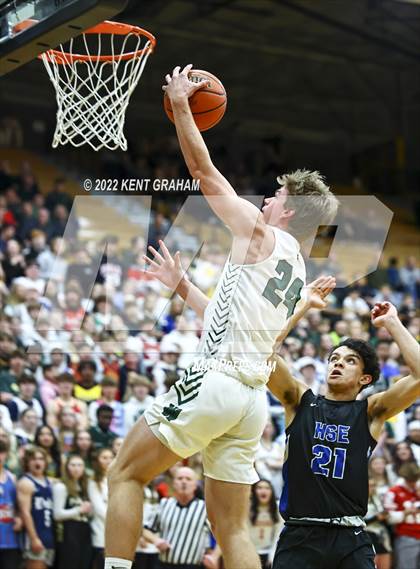 Thumbnail 2 in Westfield vs Hamilton Southeastern (IHSAA 4A Sectional Semifinal Playoff) photogallery.