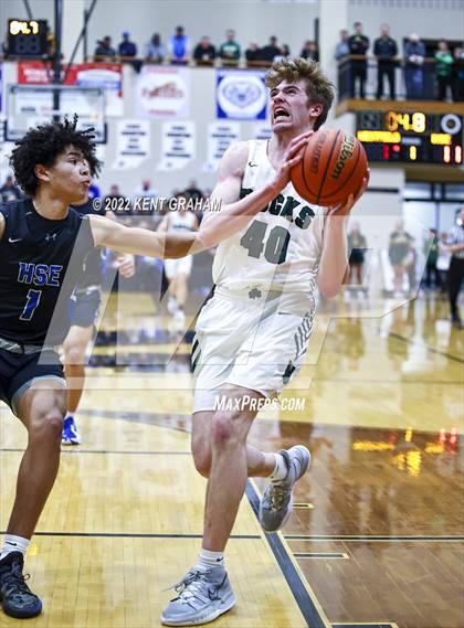 Thumbnail 1 in Westfield vs Hamilton Southeastern (IHSAA 4A Sectional Semifinal Playoff) photogallery.
